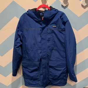 Lands' End Men's Blue Ski Jacket